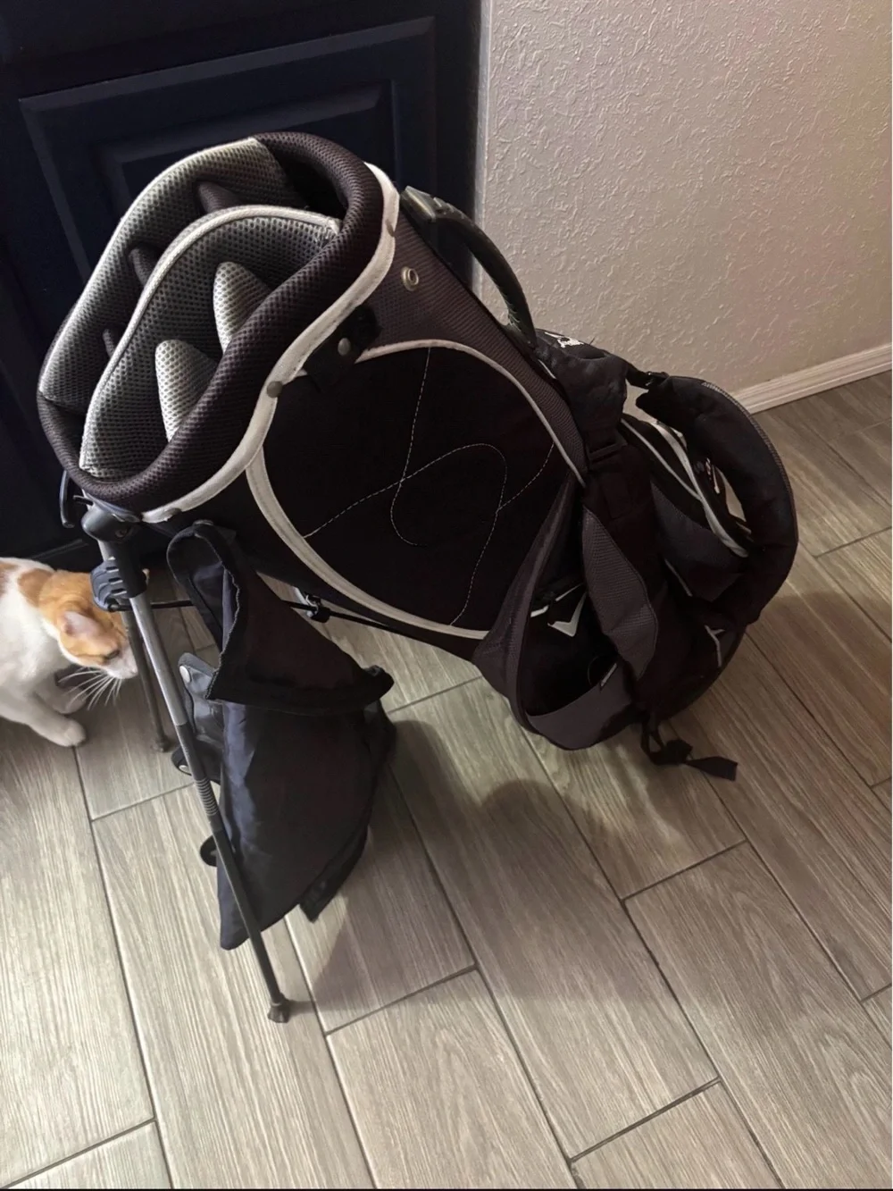 Callaway Gray, Black and White Golf Stand Bag